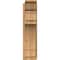 Ekena Millwork Merced Rough Sawn Traditional Outlooker, Western Red Cedar, 8"W x 20"D x 32"H OUT08X20X32MRC01RWR - alternate 3